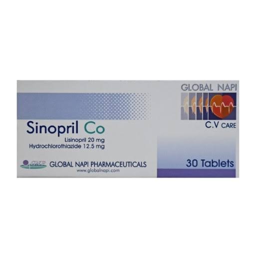 SINOPRIL CO 30 TAB