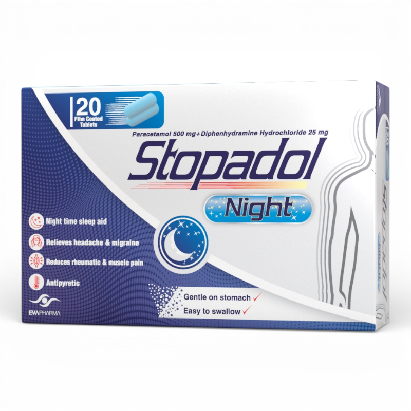 STOPADOL NIGHT 30 TAB