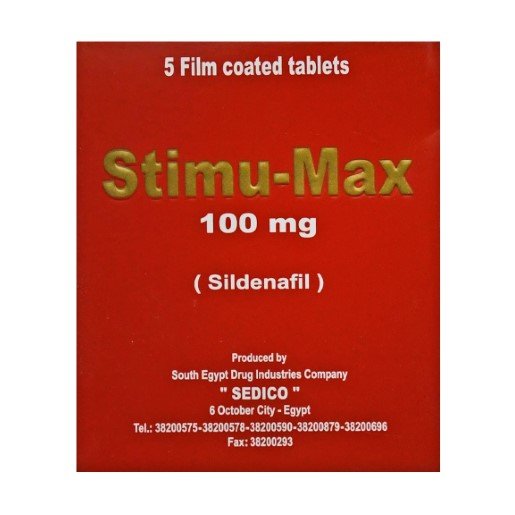 STIMU-MAX 100 MG 5 TAB