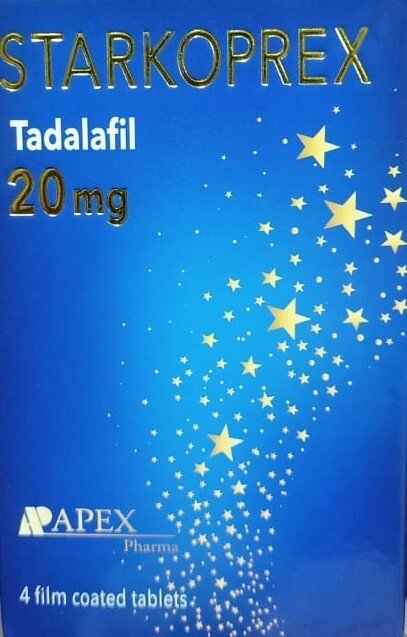 STARKOPREX 20 MG 4 TAB