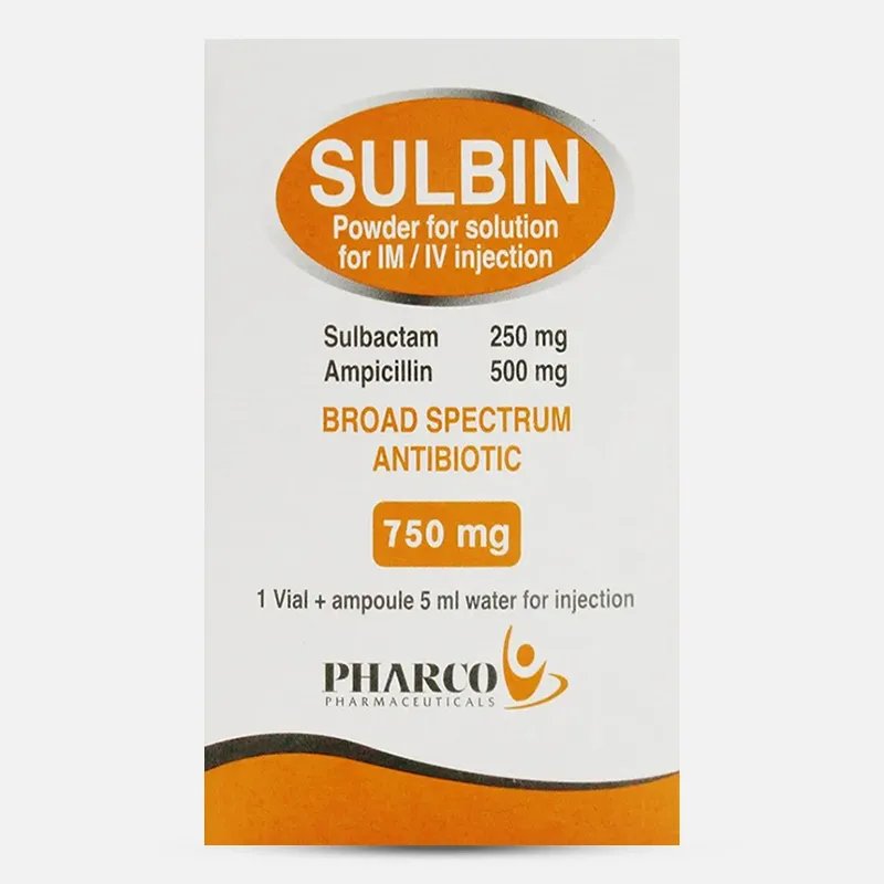 SULBIN 750 MG 1 VIAL س.ج
