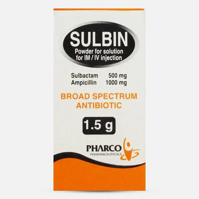 SULBIN 1.5 G 1 VIAL س.ج
