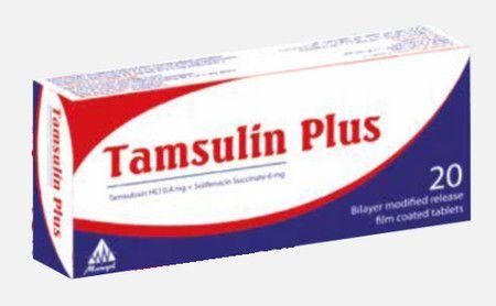TAMSULIN PLUS 0.4 MG 20 TAB س.ج
