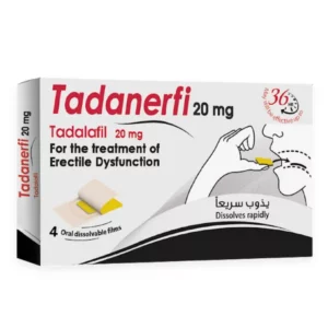 TADANERFI 20 MG 4 ORAL DISSOLVABLE