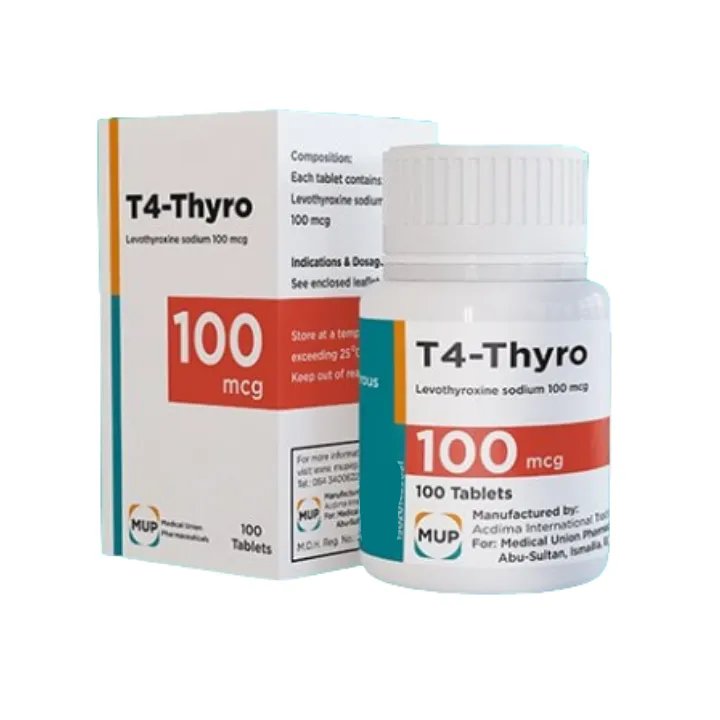 T4 THYRO 100 MCG 100 TAB س.ج