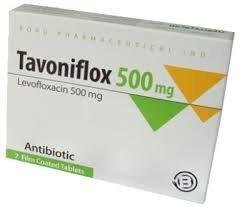 TAVONIFLOX 500 MG 7 TAB