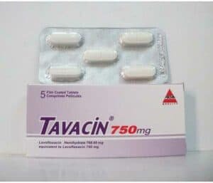 TAVACIN 750 MG 5 TAB س.ج