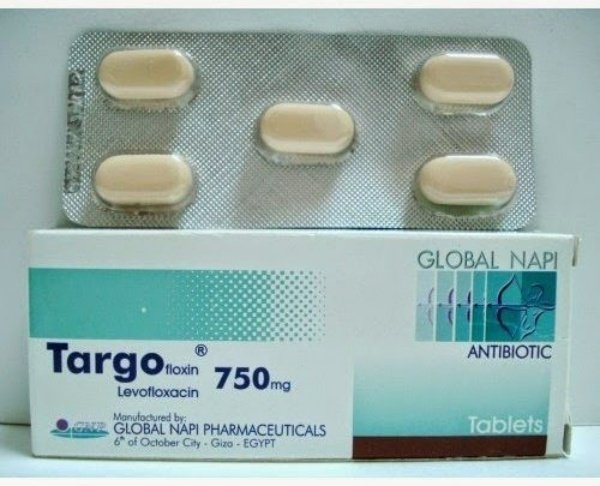 TARGOFLOXIN 750 MG 10 TAB