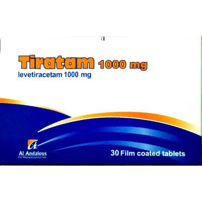 TIRATAM 1000 MG 30 TAB س.ج