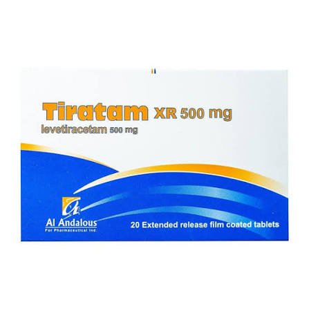 TIRATAM XR 500 MG 20 TAB