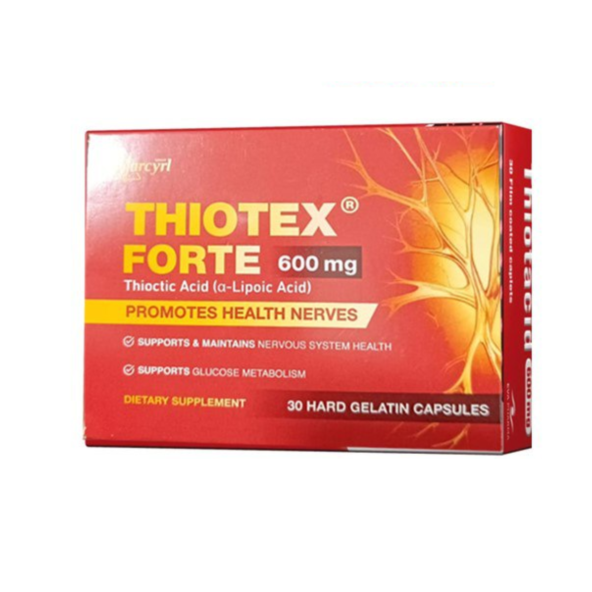 THIOTEX FORTE 600 MG 30 CAP