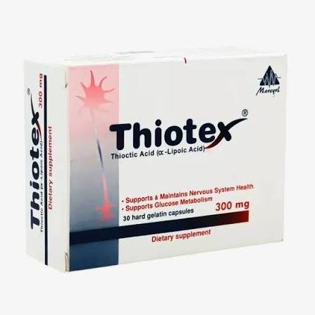 THIOTEX 300 MG 30 CAP س.ج