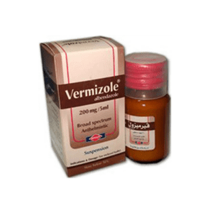 VERMIZOLE 200 MG/5 ML SYRUP 30 ML س.ج