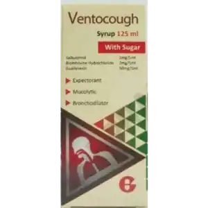 VENTOCOUGH WITH SUGAR SYRUP 125 ML