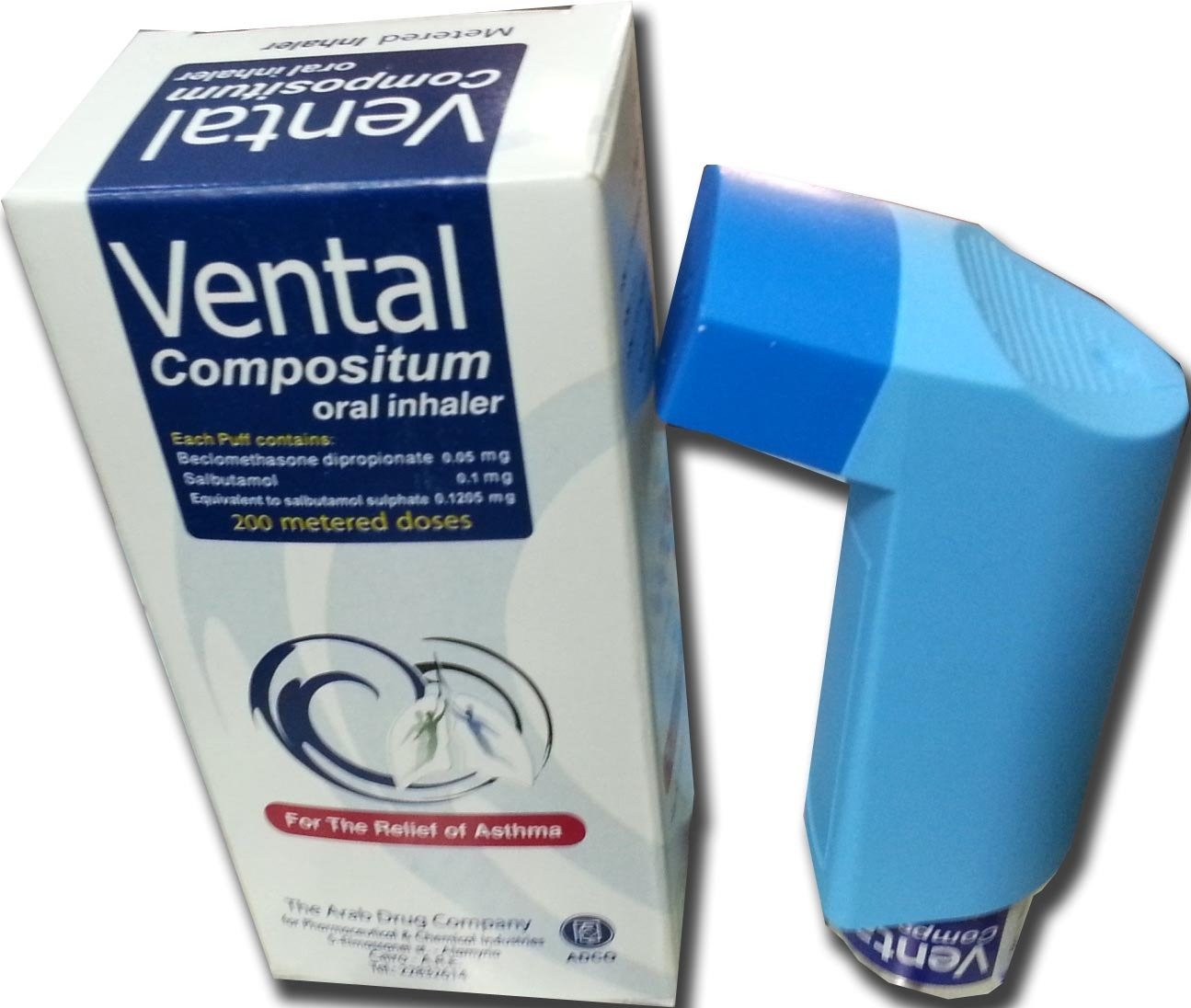 VENTAL COMPOSITUM INHELAR س.ج