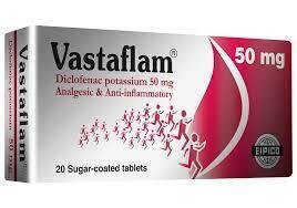 VASTAFLAM 50 MG 20 TAB س.ج