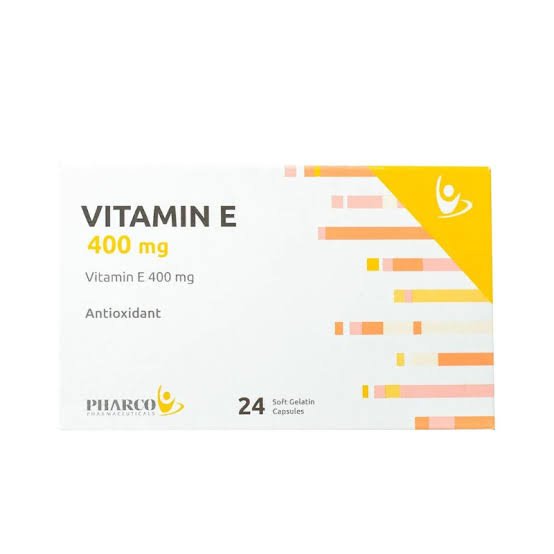 VITAMIN -E- 400 MG 24 CAP س.ج