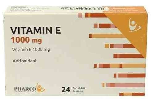 VITAMIN -E- 1000 MG 24 CAP