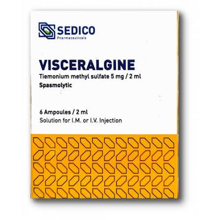VISCERALGINE 6 AMP 2 ML