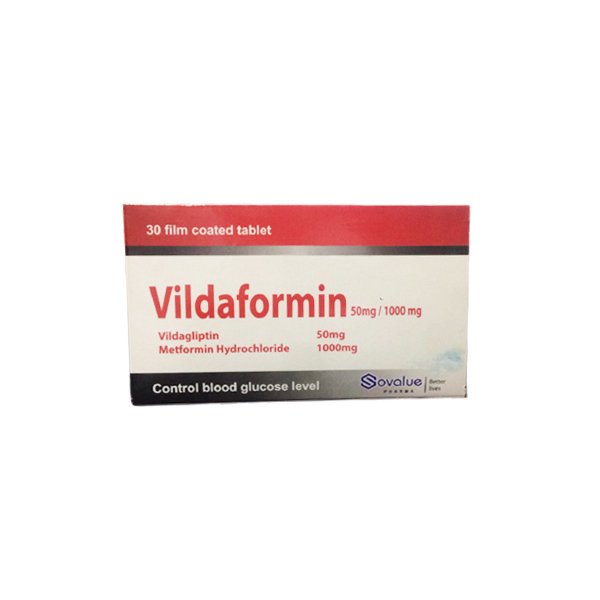 VILDAFORMIN 50/1000 MG 30 TAB