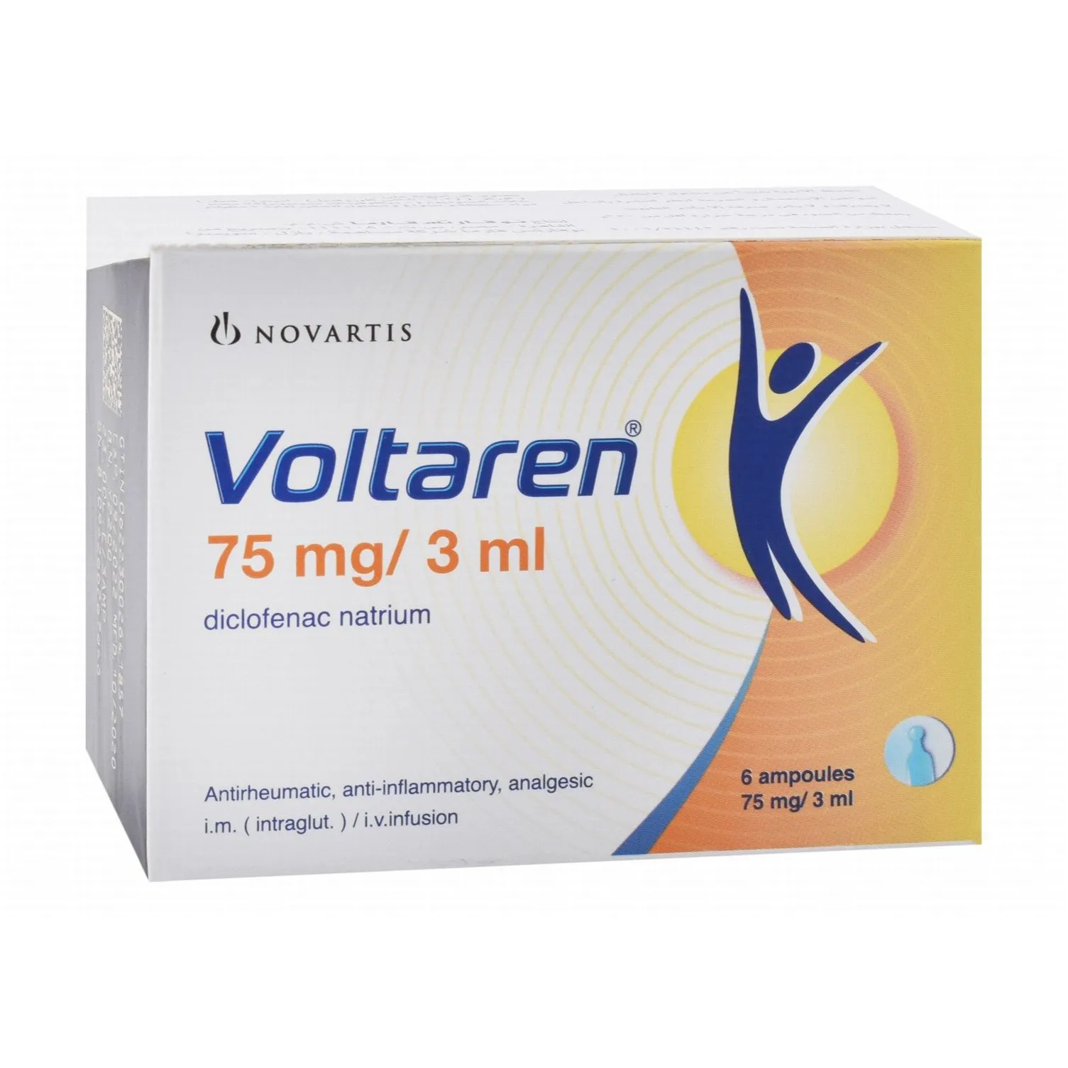 VOLTAREN 75 MG 6 AMP 3 ML