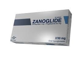 ZANOGLIDE 30/2 MG 30 TAB