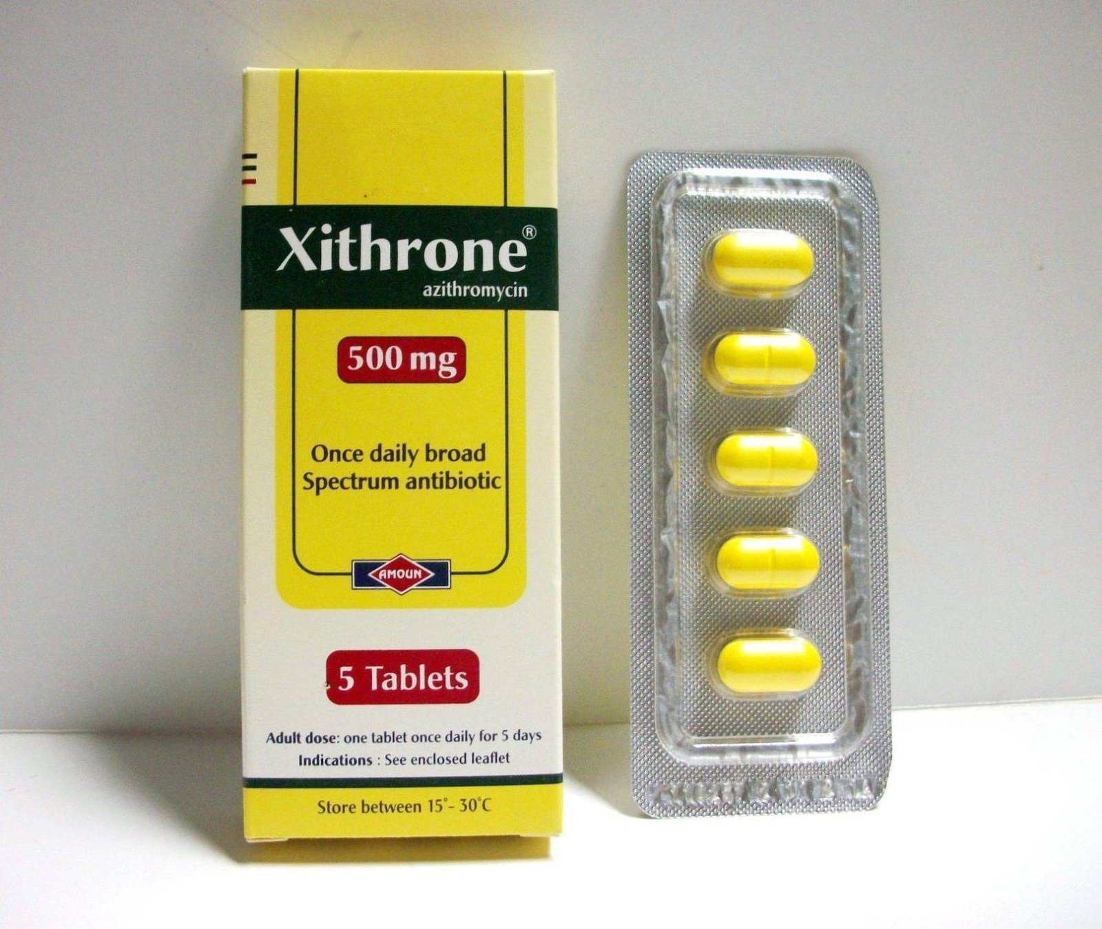 XITHRONE 500 MG 5 TAB س.ج