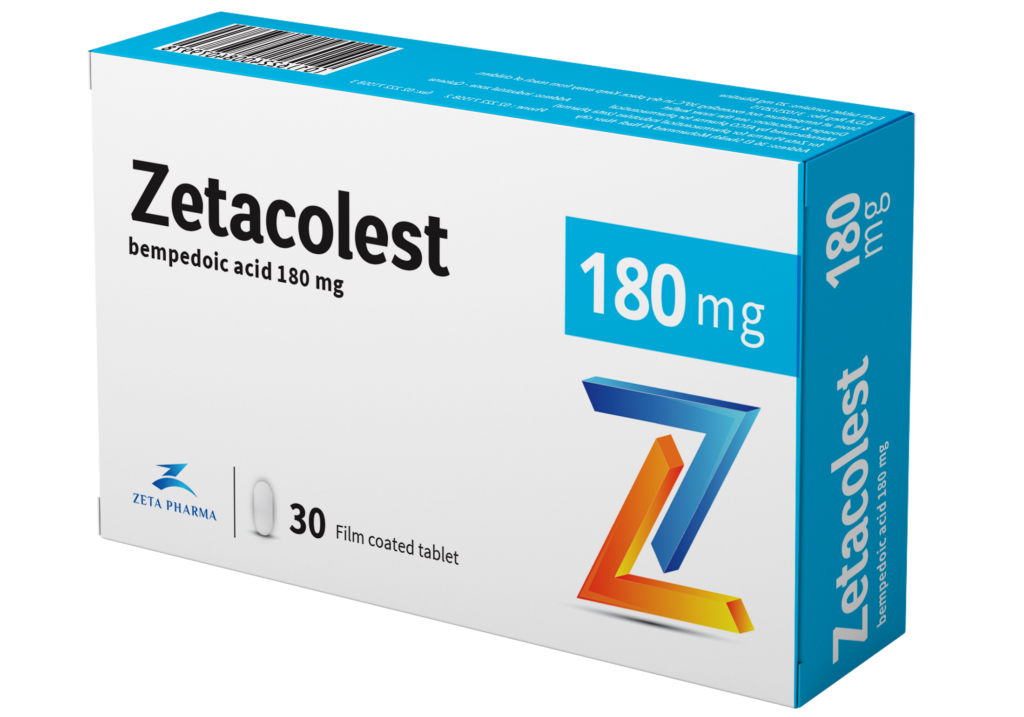 ZETACOLEST 180 MG 30 TAB