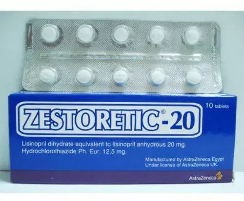 ZESTORETIC 20 MG 10 TAB