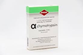 ALPHA CHEMOTRYPSINE 3 AMP 5ML س.ج
