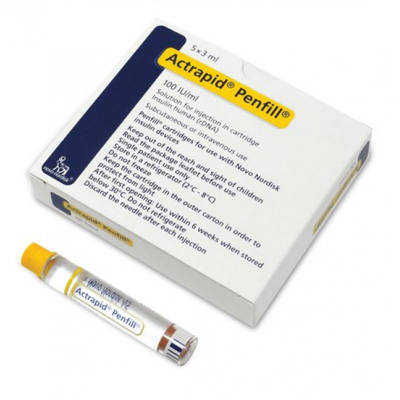 ACTRAPID HM PENFILL 100 I.U 5 VIAL 3ML س.ج