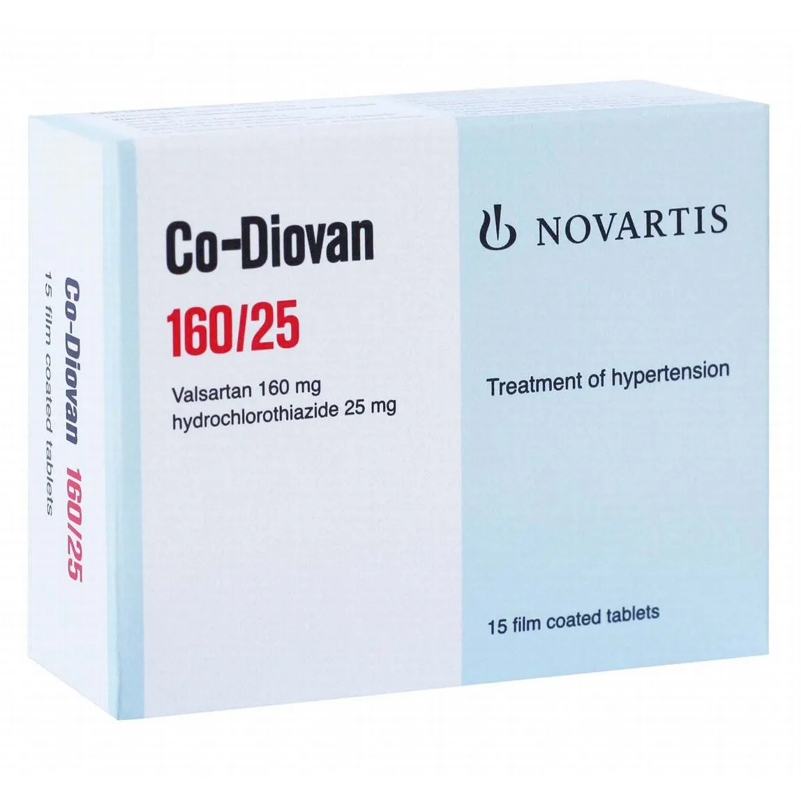 CO-DIOVAN 160/25 MG 15 TAB س.ج