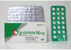 JUSPRIN 81 MG 60 TAB س.ج