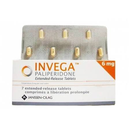INVEGA 6 MG 7 TAB