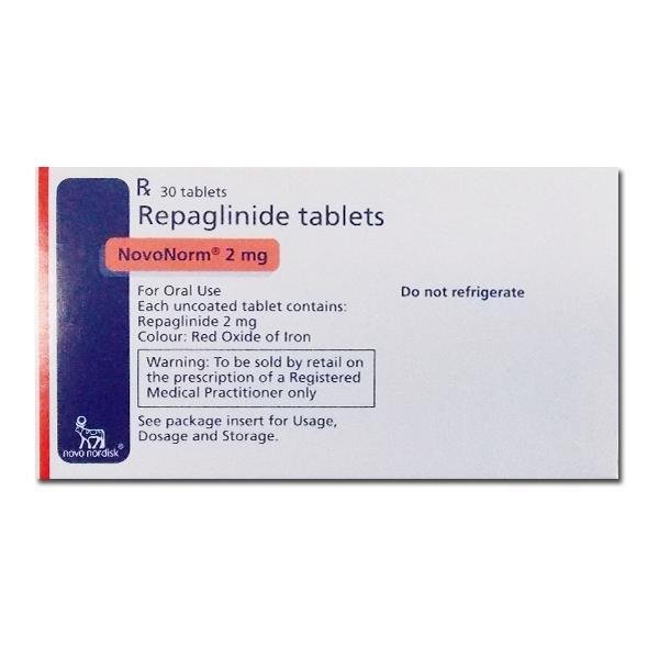 NOVONORM 2 MG 30 TAB س.ج