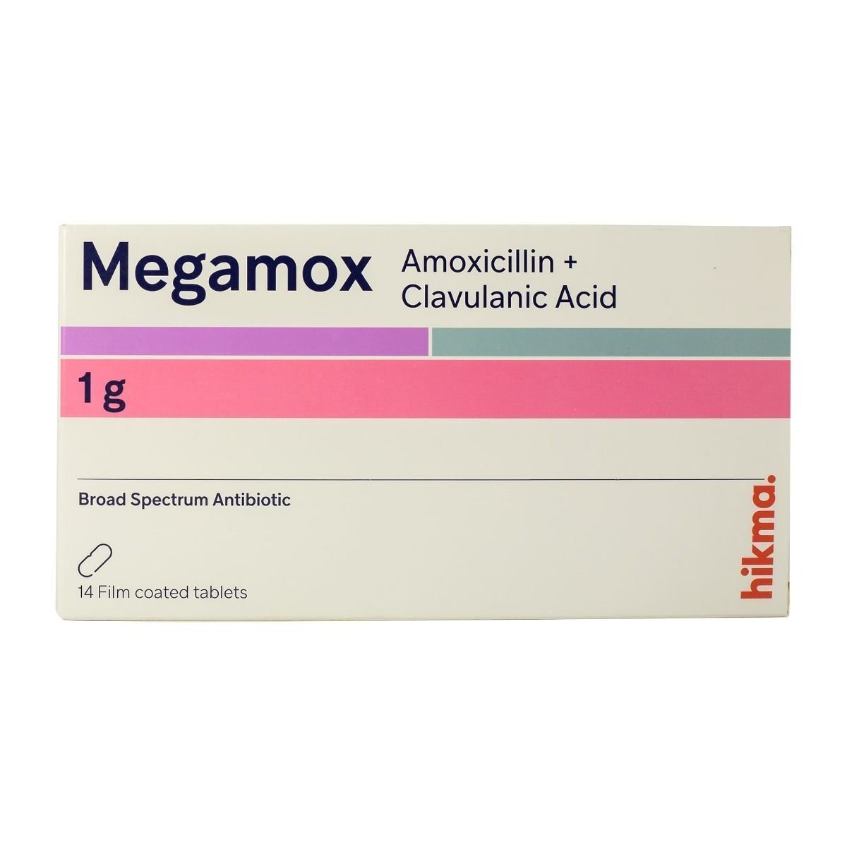 MEGAMOX 1 GM 14 TAB س.ج