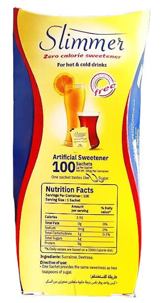 SLIMMER 100 SACHETS