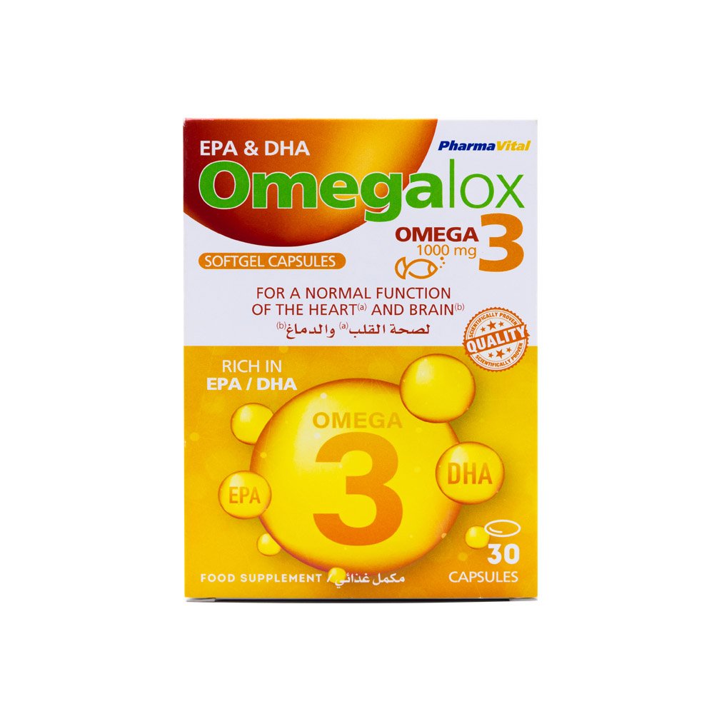 OMEGALOX-3 1000 MG 30 CAP