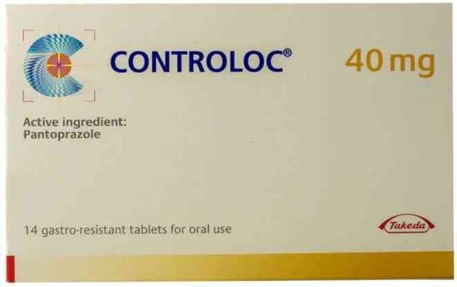 CONTROLOC 40 MG 14 TAB