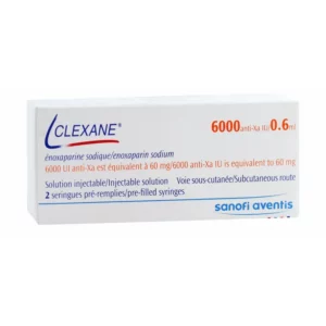 CLEXANE 60 MG 2 SYRING س.ج