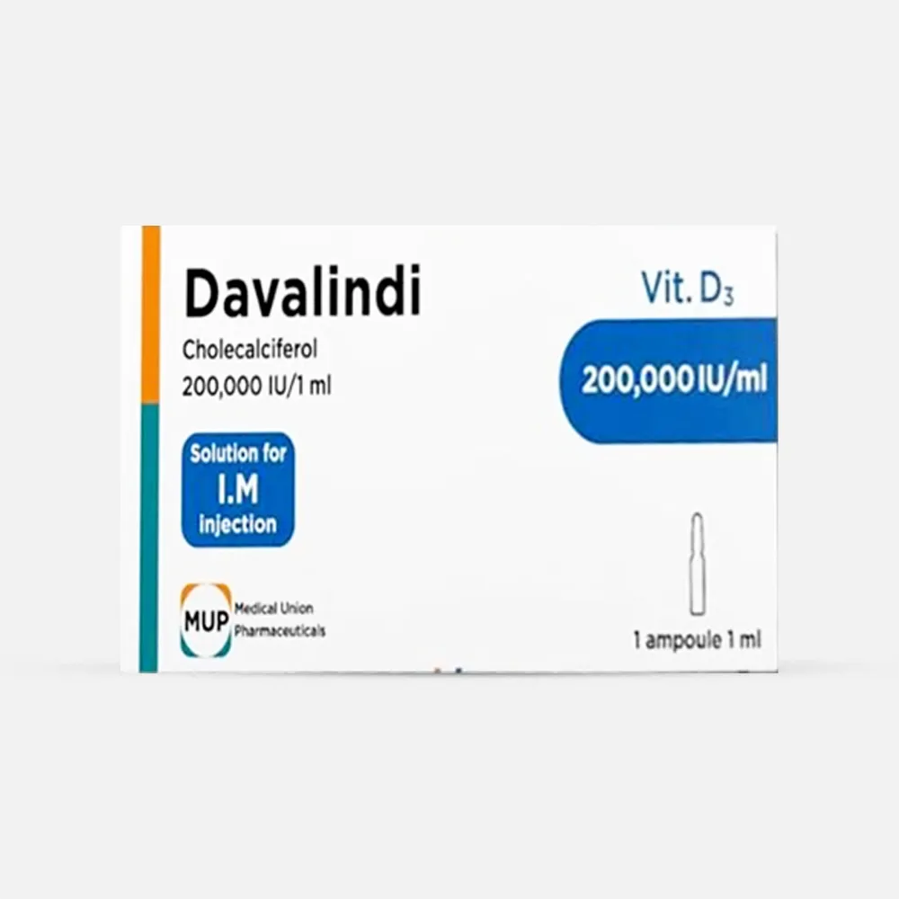 DAVALINDI 200000 I.U 2 AMP