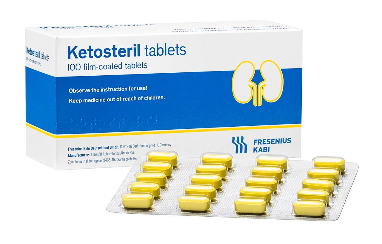 KETOSTERIL 500 MG 100 TAB