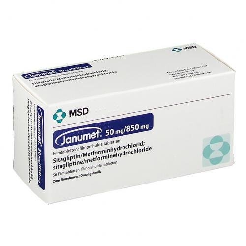 JANUMET 50/850 MG 56 TAB س.ج