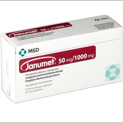 JANUMET 50/1000 MG 56 TAB س.ج