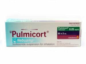 PULMICORT 0.25 MG/ML 20 AMP