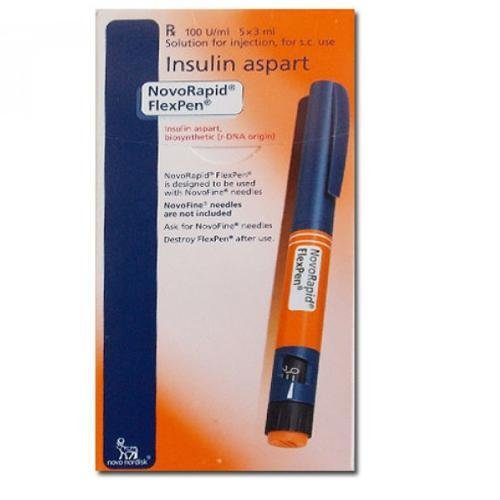 NOVORAPID FLEXPEN 100 U/ML 5X3 ML س.ج