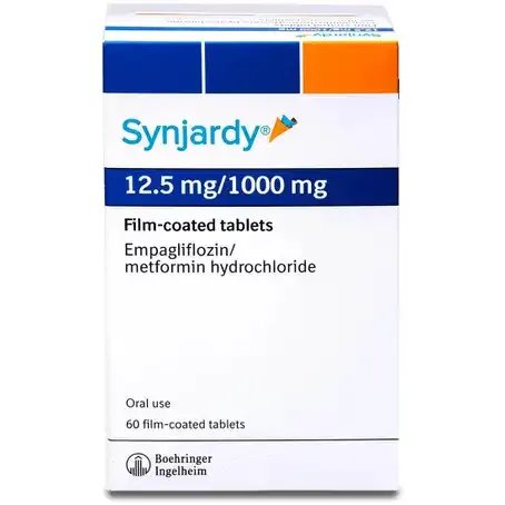 SYNJARDY 12.5 /1000 MG 60 TAB