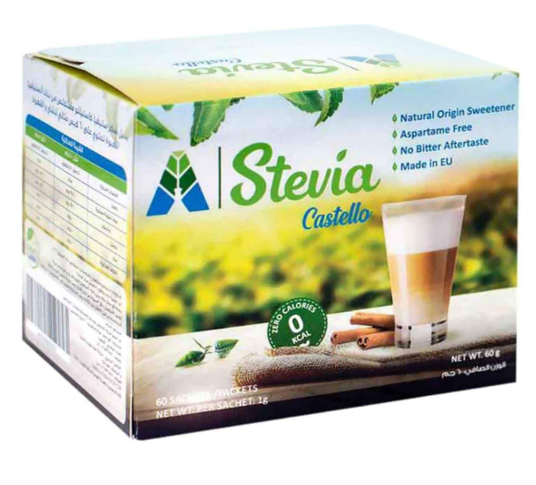 STEVIA CASTELLO 60 SACHET