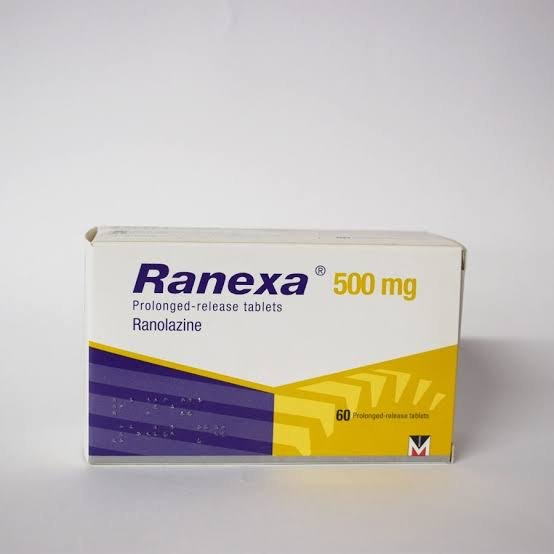 RANEXA 500 MG 60 TAB