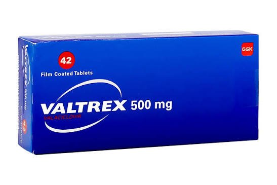VALTREX 500 MG 42 TAB 3 STRIP